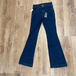 Buffalo David Bitton Dark Indigo Flare Jeans